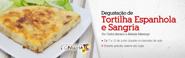 DEGUSTAÇÃO DE TORTILLA ESPANHOLA E SANGRIA
